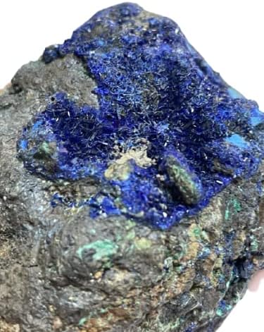 Exquisite Natural Azurite Malachite Clusters Natural Shape Charged Reiki Feng Shui Crystals