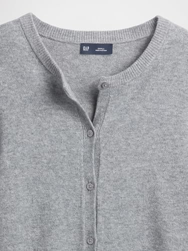 Image of Gap Women's Cashsoft Cropped Cardigan