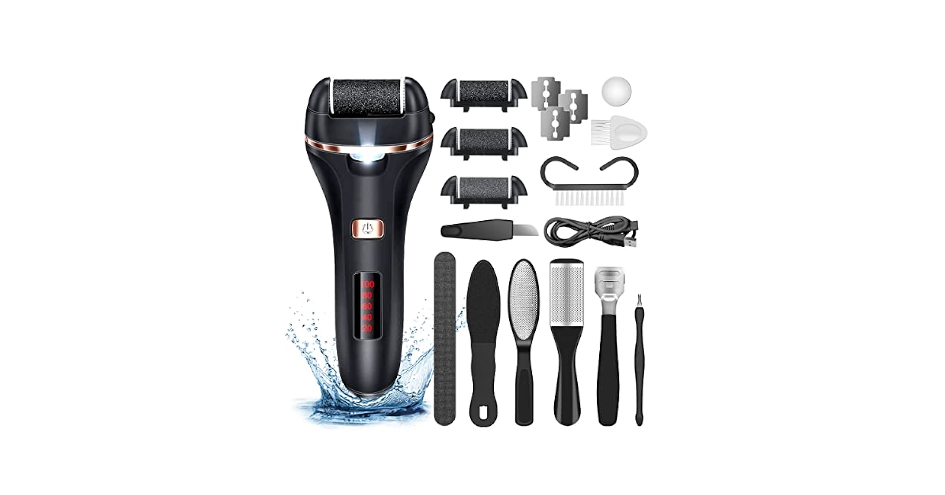 フットケア Electric Callus Remover Amazon.com: zikillya® Electric Foot Callus Remover, 16 Pack