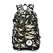 Produktbild Leichte Segeltuch Rucksack Jugendliche Baumwollgewebe Schule Beutel Freizeit Tagesrucksäcke für Universitäts im Freienmädchen Jungen - Tarnung
