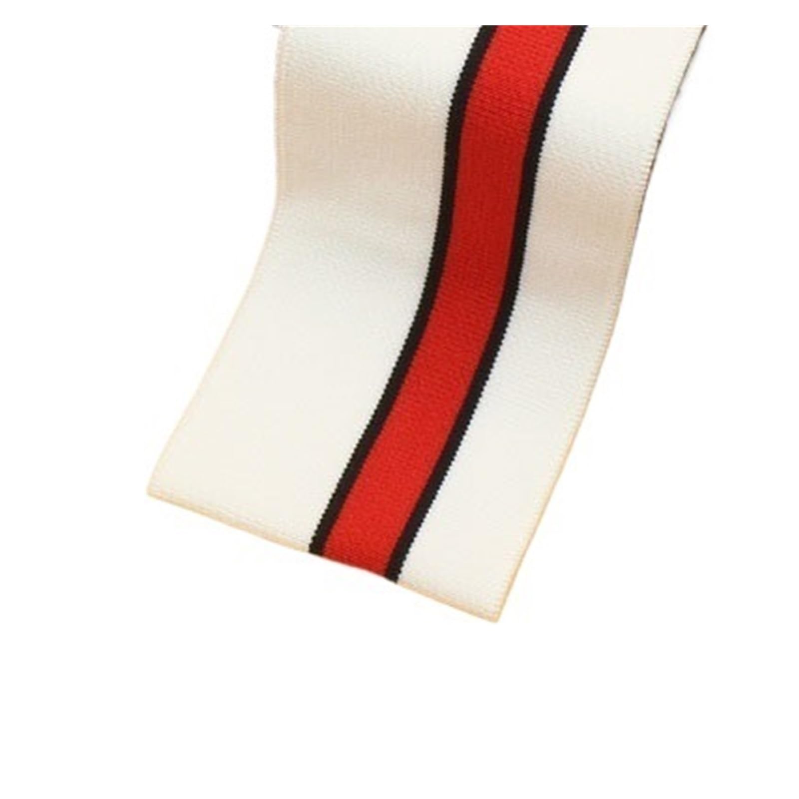 JMORCO Elastic Ribbed Cuffs Rib Combed Cuff Fabric By Half Yards Striped Stretch For Sewing Base Shirt Knitting Neckline 7.5x85CM(Hzrh102) — image 1