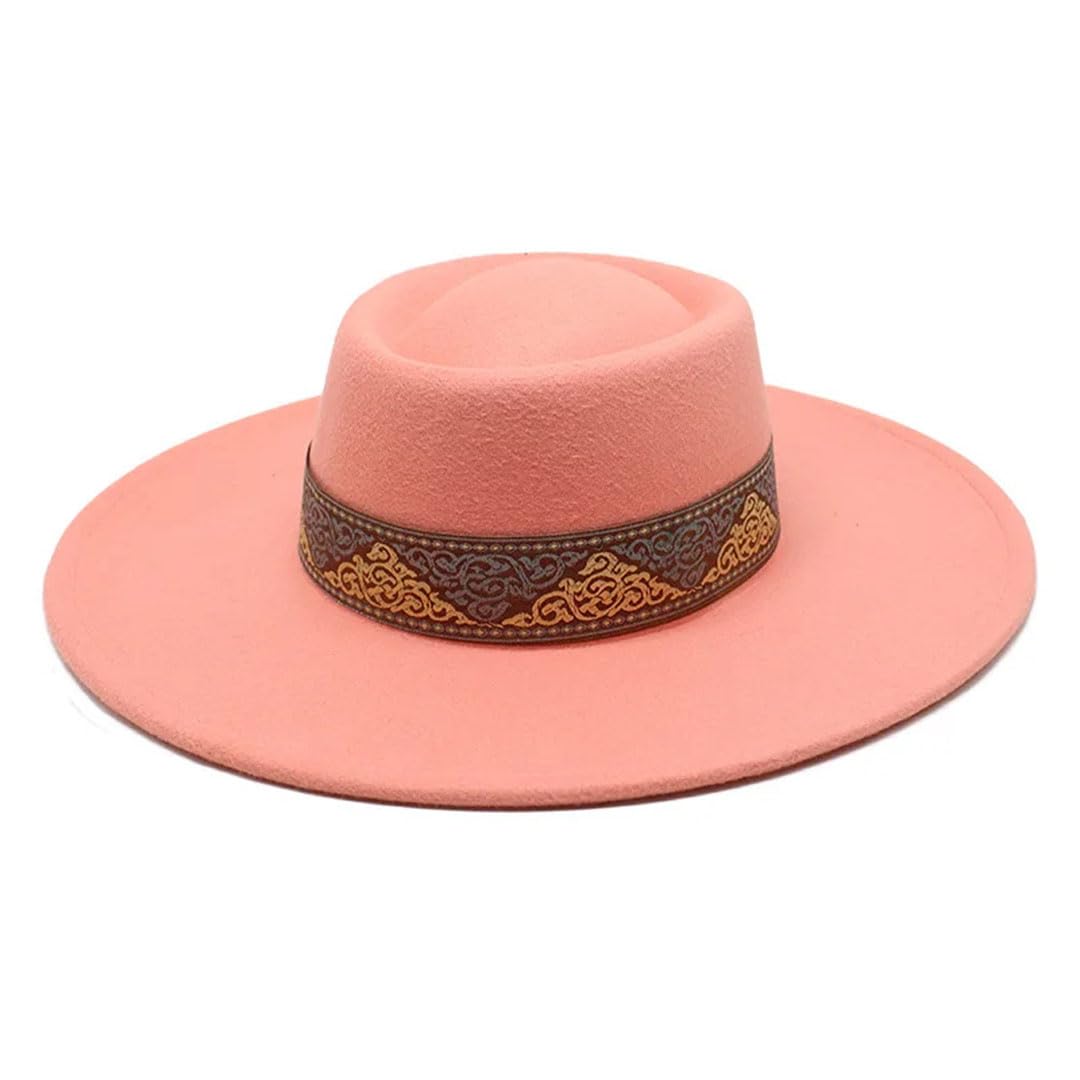 Unisex Cappelli Brim Inverno Fedoras Cappelli Gentlemen Panama Jazz Caps Sombreros De