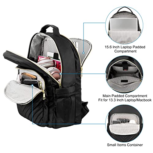 LOVEVOOK-Laptop-Backpack-for-WomenLaptop-Bag-for-Women-184-inchWaterproof-Travel-Backpack-PurseStylish-Womens-BackpackWork-Computer-Bags-Bookbag-Teacher-School-Back-Pack-with-USB-PortBlack