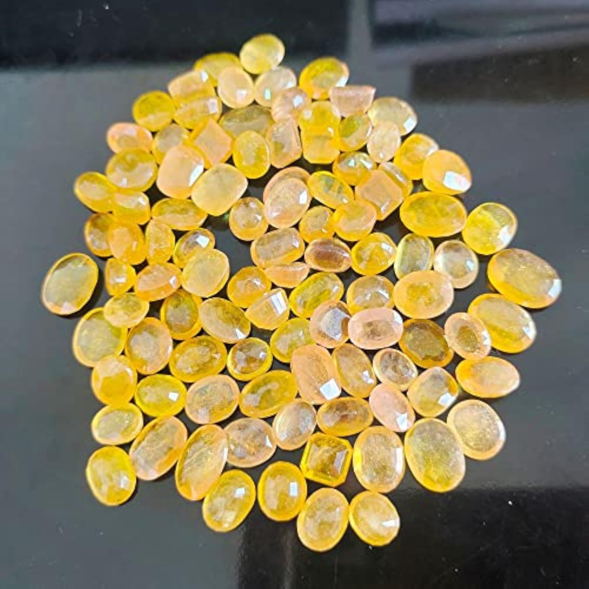 Natural Yellow Sapphire, Fine Quality Loose Gemstone