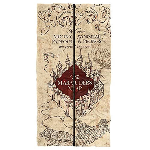 LOGOVISION Harry Potter Marauder's Map Officially Licensed Beach Towel 30