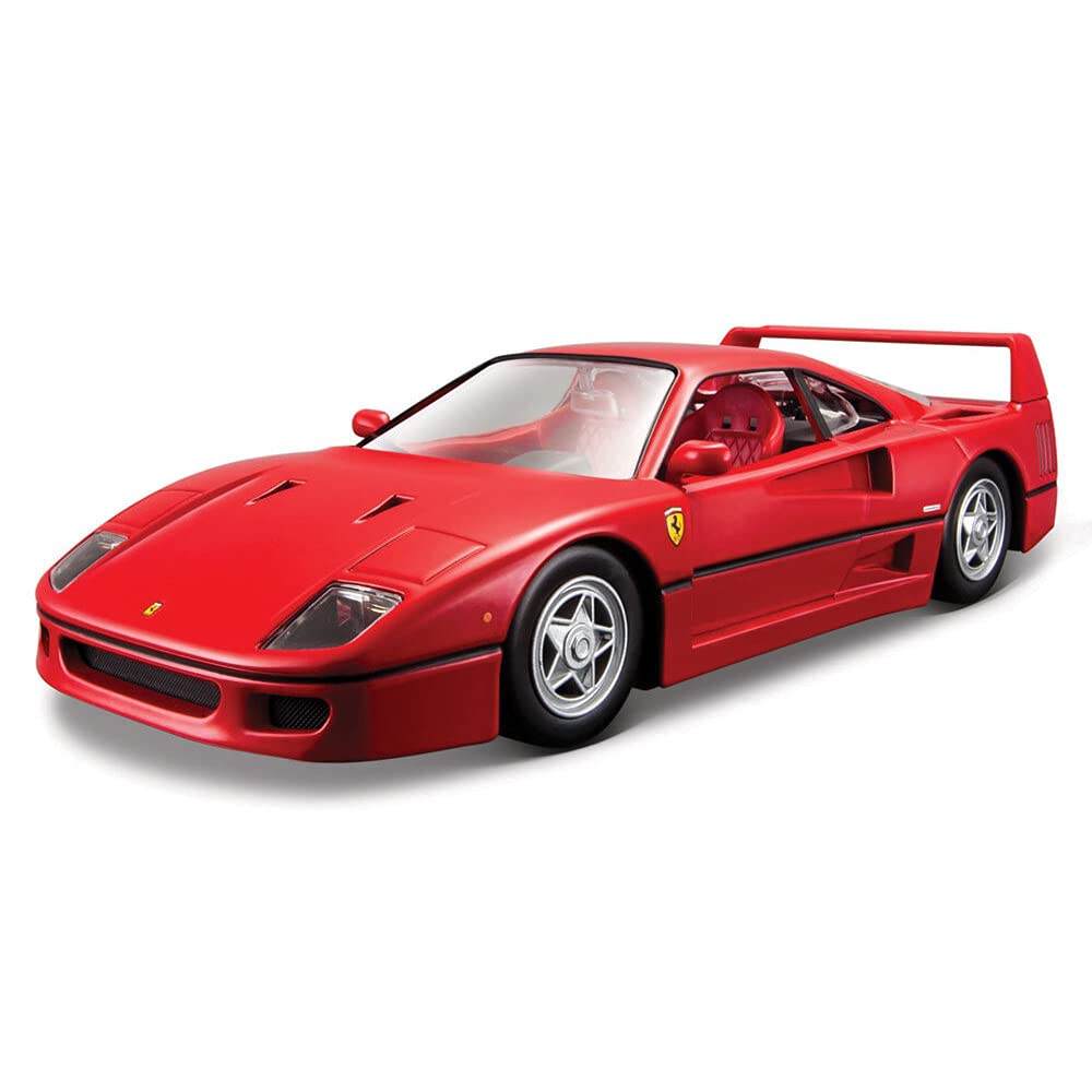 Ferrari F40 1/24スケール プラモデル Bburago 1:24 FERRARI R & P (w/o stand) - F40 Diecast Car: Buy