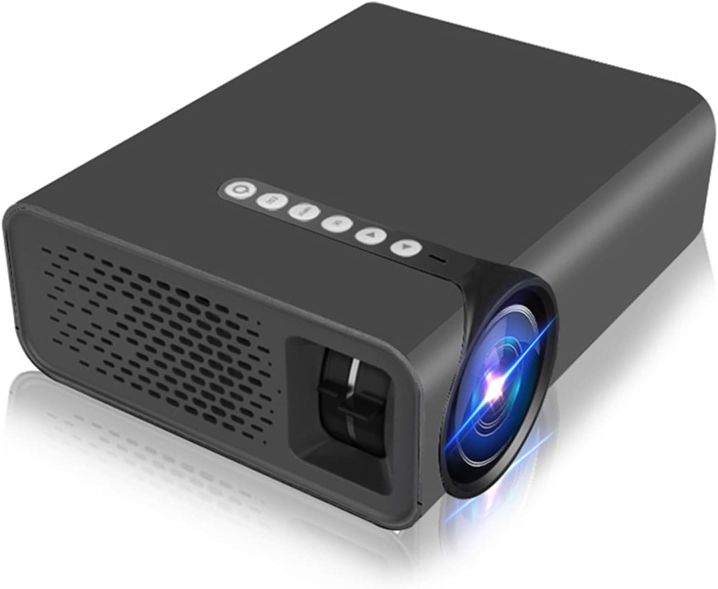 SamFansar Portable Projector SD Card Slot 1080P Clear