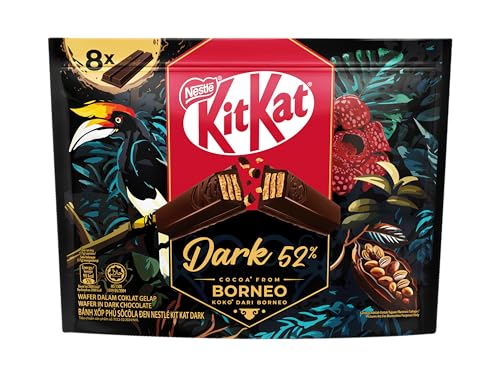 Kit Kat Dark Borneo 52% Sharebag 8x17g