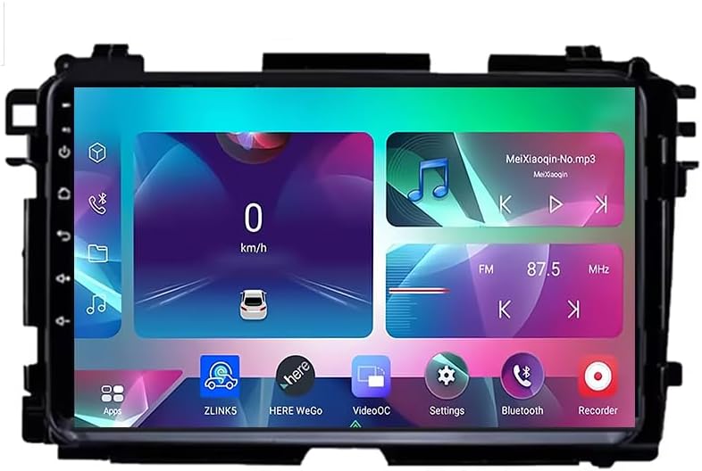 Android 15 Double Din Car Stereo touch screen car stereo For Honda Vezel HRV XRV 2015-2020 with Bluetooth GPS Navigation WiFi FM Radio USB/SWC/Plug and Play Support Carplay&A HM603 4 Core Wifi 2+32GB