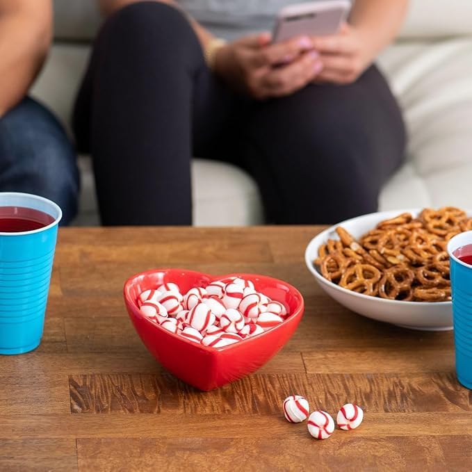 Sweet Stripes Soft Peppermint Candy Puffs, Individually Wrapped Candies - (350 - Count)