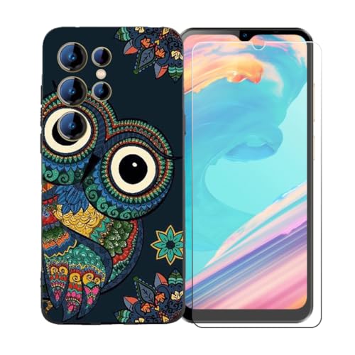 pGYDQQKJP[X Oukitel C1 Plus + KXXN[یtB Aȃ\tgVRP[XیTPUJo[̃P[XJo[ p (6.52") - BST15