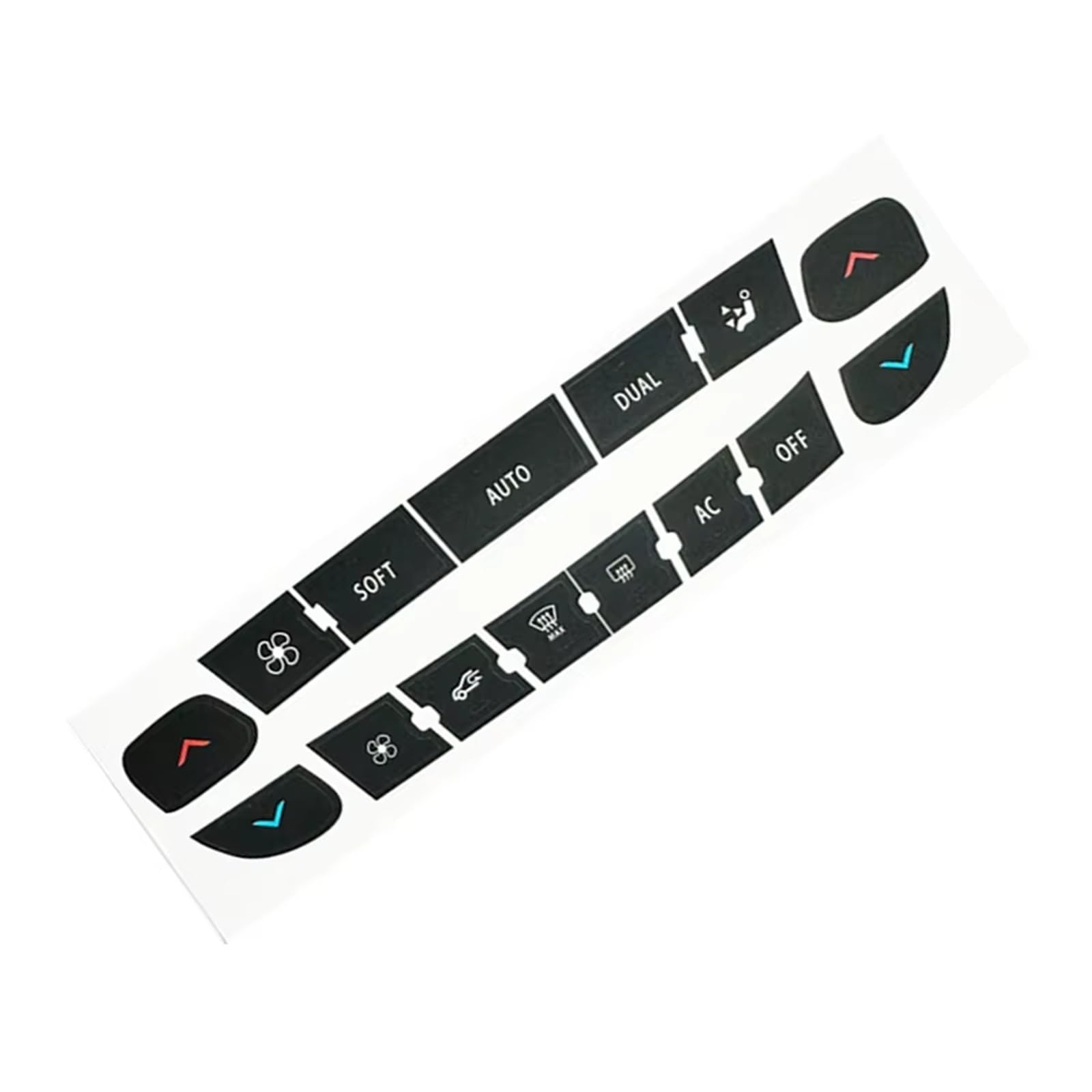 Repair Compatible with Megane for Master for Scenic III Car Button Decal Condition Climate Control Button Repair Sticker