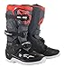 Alpinestars Youth Tech 7S Motocross Boot, Black/Dark Gray/Red, 6