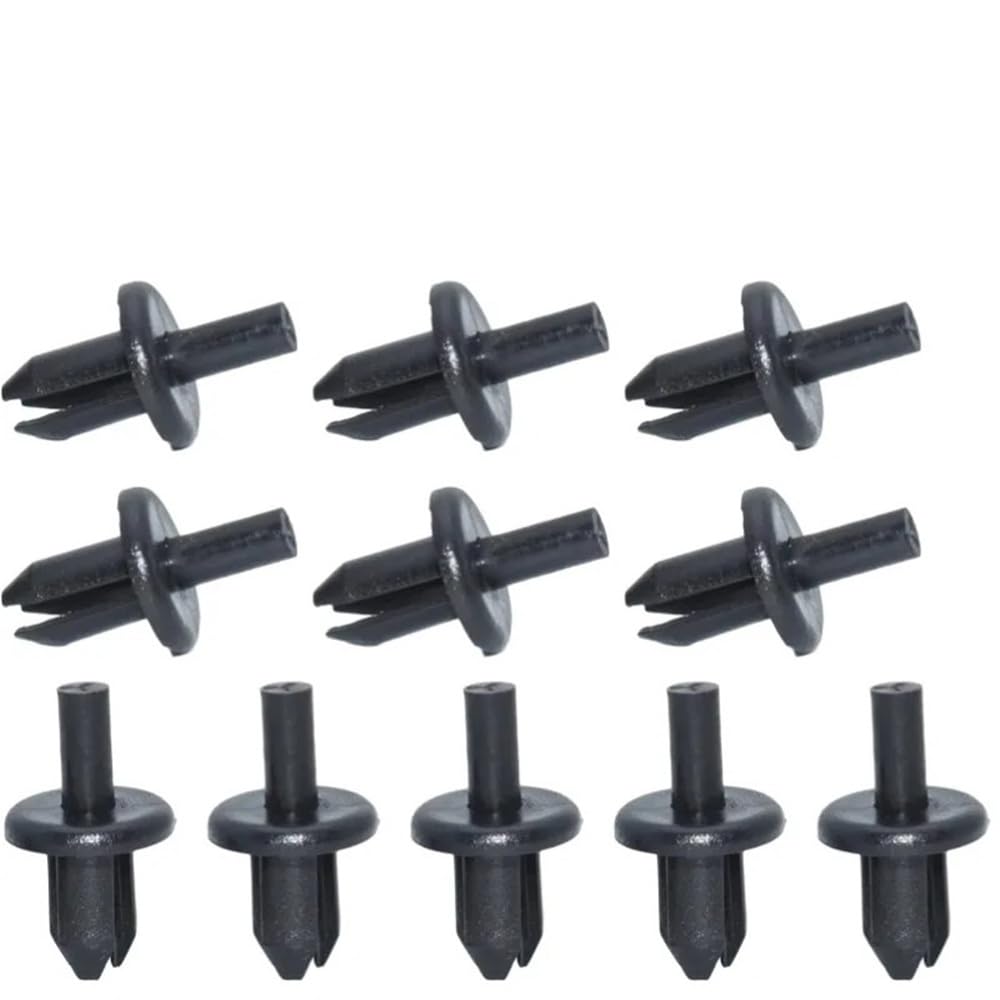 YTQMoreBNZ 50PCS OE#9133417 Plastic Trim Clip Rivet Compatible With Bumpers, Sills And Other Trims Compatible With Volov
