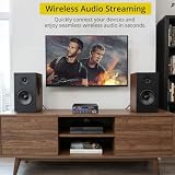 Prozor 800 W HiFi Digital Stereo Audio Amplifier 12 V 220 V 2CH wzmacniacz wbudowany Bluetooth z pilotem FM, radio samochodowe, gniazdo USB SD do tabletów, PC itp.
