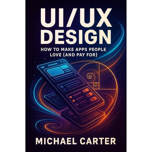 UI/UX Design Audiolibro Por Michael Carter arte de portada