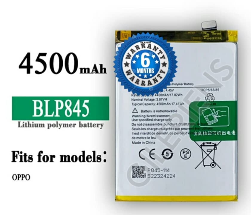 Image of blp845 Battery for Oneplus Nord CE 5G EB2101 EB2103 Battery with 6 Months warrenty and high caapacity battey Backup(for 1+NORD CE 5G)