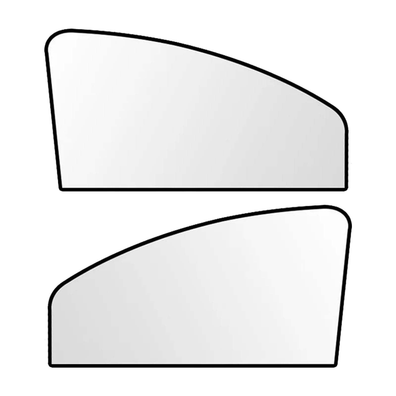 RMWFRFGFU Car Side Window Sun Shade, for Fiat Panda III (319, Facelift 2020) 2020-2024 Magnetic Car Window Sunshade for UV Protection,Breathable Mesh Car Window Cover,B
