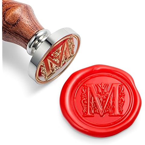 Tampon de cire Mceal - Lettre M Cover