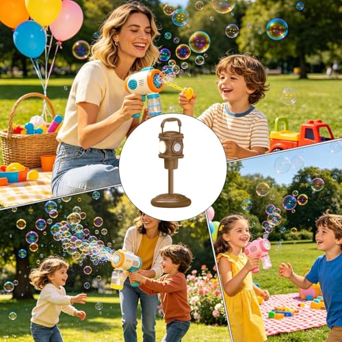 Appareil automatique à bulles avec diffusion continue pour l'extérieur