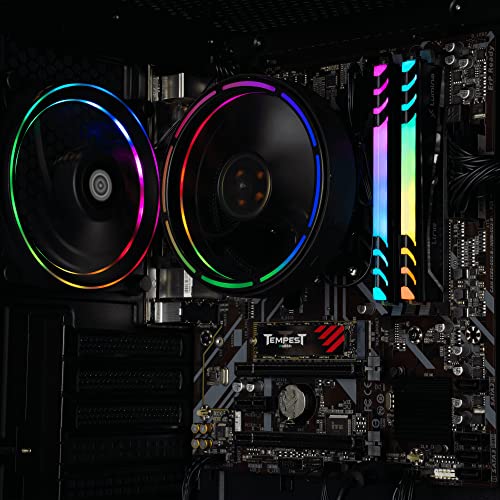 Periphio Terra Prebuilt Gaming Pc - Amd Radeon Vega 7 Graphics | Ryzen 5 5600G (4.4Ghz Turbo) | 1Tb M.2 Nvme Ssd | 16Gb Ddr4 Ram | Windows 10 Gaming Desktop Computer | Wifi + Bt #TOP3