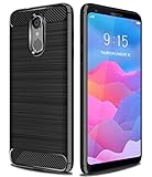 LG Q7 Plus Case, LG Q7+ Case, LG Q7 Case, Asmart Resilient Shock Absorption LG Q7 Plus Phone Case Slim Flexible TPU Cover Soft Light Weight Protective Case for LG Q7 Plus/LG Q7a (Black)