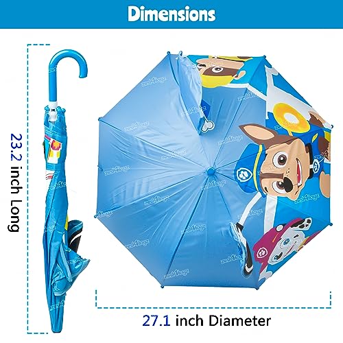 Image of Zest 4 Toyz Umbrella for Kids Easy To Carry Waterproof Lightweight Stylish 3D Umbrella For Rain Kids Umbrella for Girls Boys - Blue