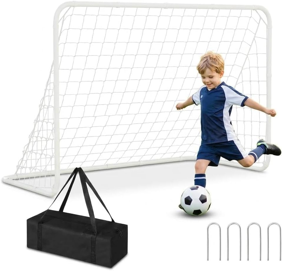 But de football pliable Aptliton 182x121cm pour entrainement adolescents et adultes