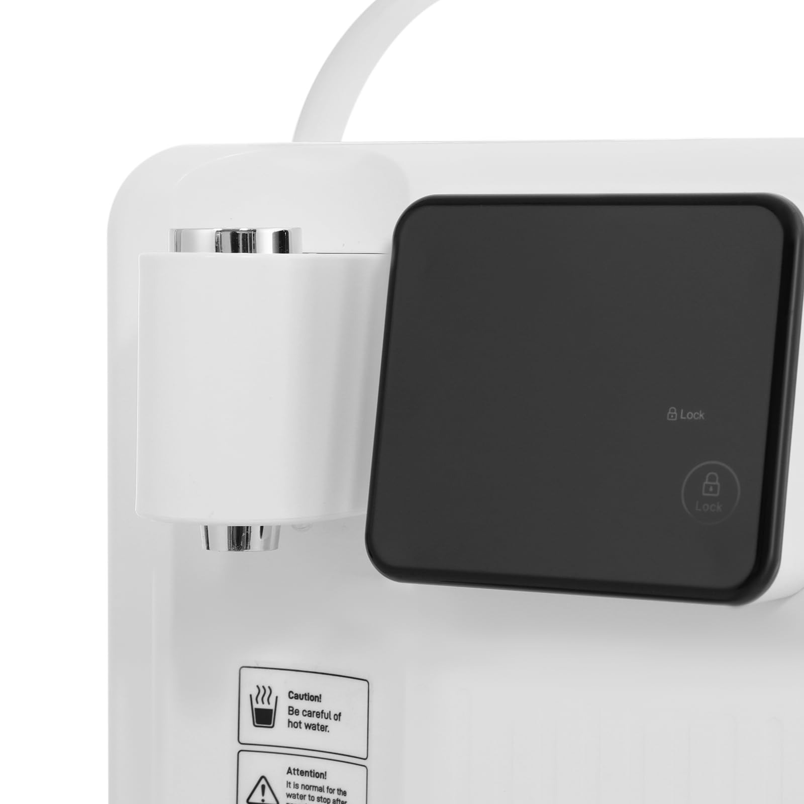 Fontana per acqua calda 2200 W, erogatore acqua calda 3 secondi, riscaldatore acqua istantaneo 3 L, bollitore elettrico con 13 temperature regolabili, per caffè, tè, ufficio, casa, bianco