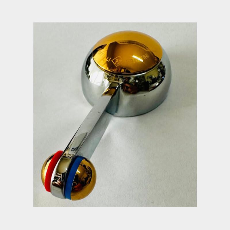 Generico Leva Miscelatore Serie ZERO CROMO/ORO Maniglia DORATO