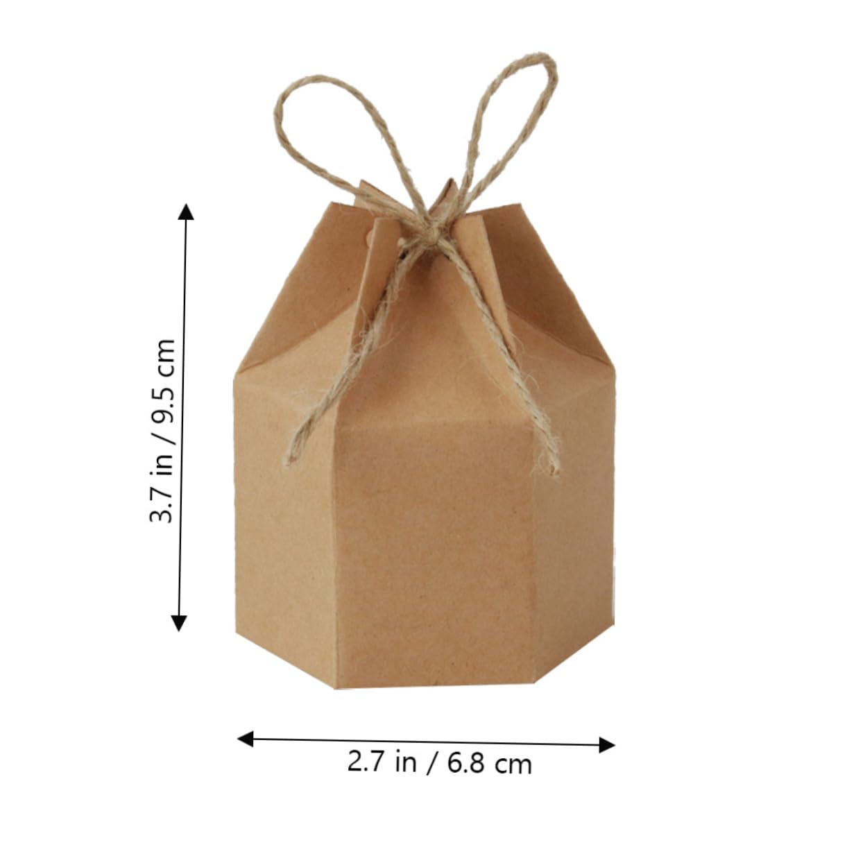 MOLUCKFU 20pcs Elegant European Style Candy Storage Boxes Safe Kraft Minimalist Design for Weddings Parties Wrapping Practical Storage