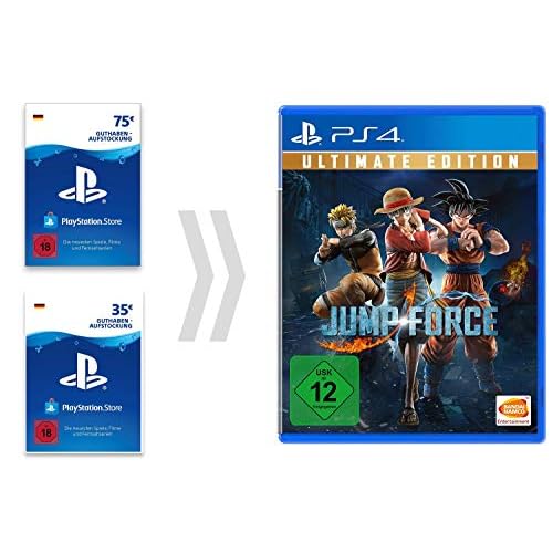 PSN Guthaben-Aufladung für Jump Force - Ultimate Edition [PS4 Download Code - deutsches Konto]