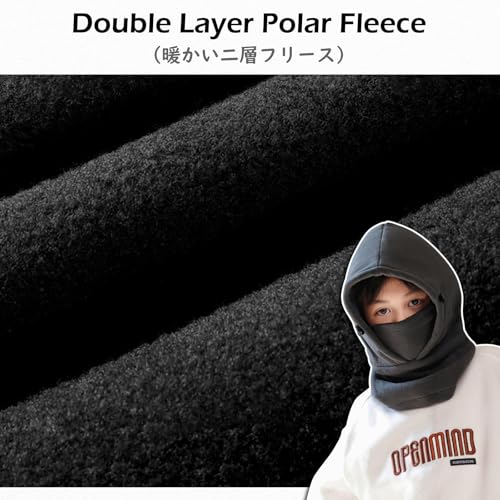 TRIWONDER Kids Winter Hats Balaclava Ski Mask for Boys Girls Toddlers Windproof Adjustable Cold Weather Face Mask Neck Warmer4