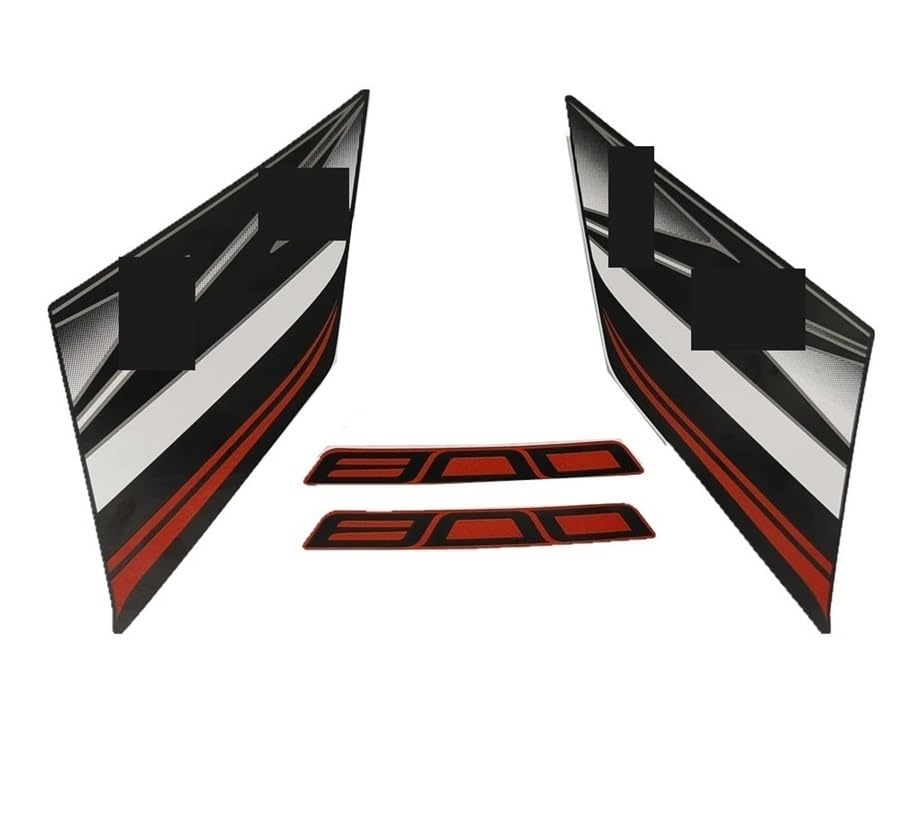 Kit complet d'autocollants de carénage pour moto Z800 idéal pour les sorties motardes