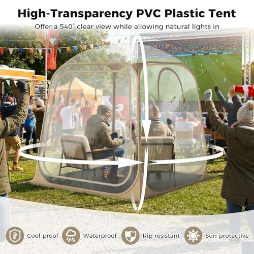 Carpa deportiva pop up para 2-4 personas 7x7 ft KOTEK miniatura 3