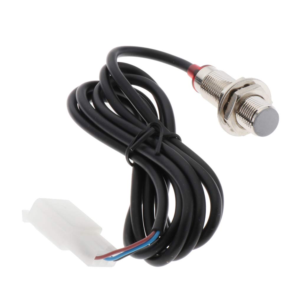 Lyla 2x12V Motorcycle Speedometer Cable Sensor Case Digital Odometer 85cm-image-21