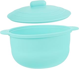 Ipetboom Calentador De Cera De Silicona Repuesto Para Depilación Color Verde Accesorio Fácil De Limpiar.