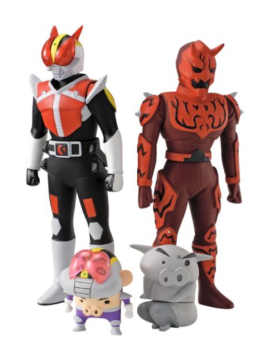 TAMASHII NATIONS ソフビ魂 仮面ライダー電王 + しん王のサムネイル