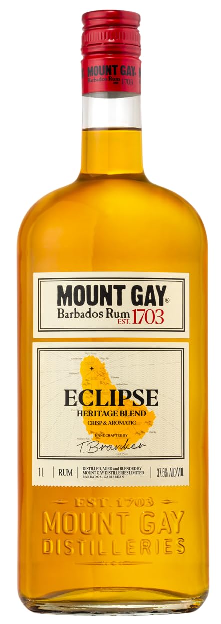 Mount Gay Eclipse Barbados Golden Rum, 1L