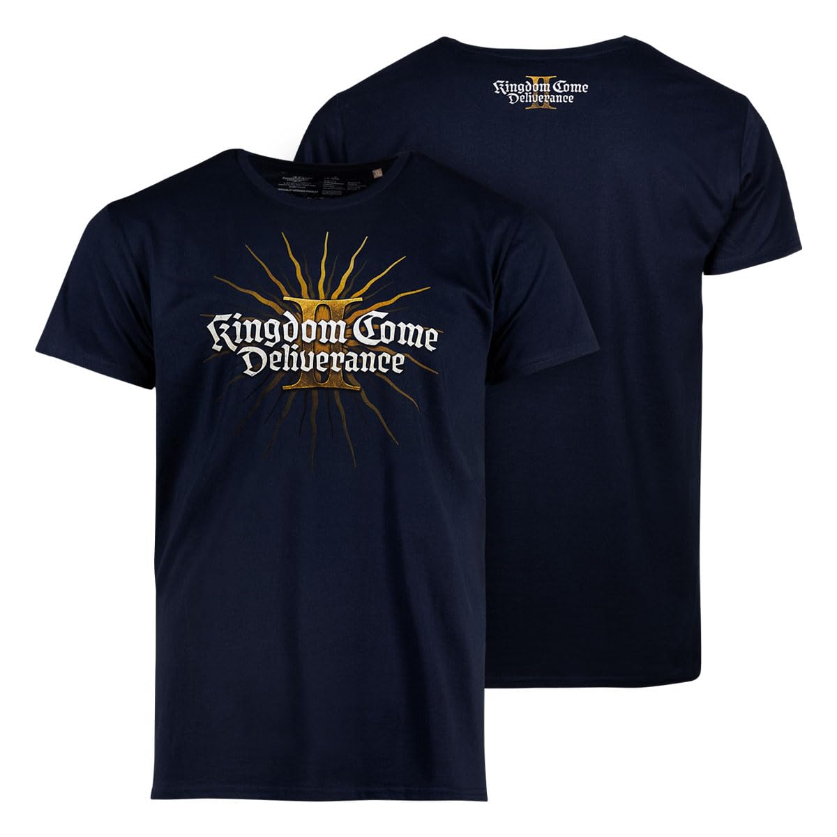 Kingdom Come Deliverance II Unisex T-Shirt Logo Navy