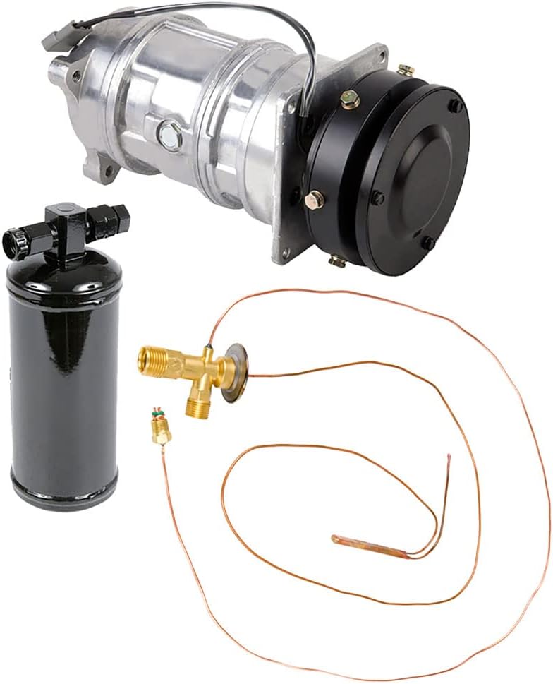 AC Compressor w/A/C Drier & Orifice Tube For Chevy Corvette