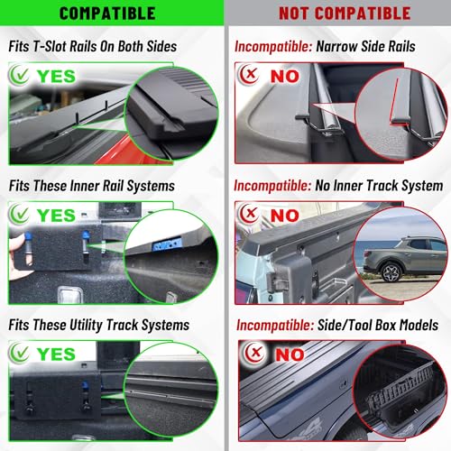 MONOKING Full-Size Adjustable Truck Rack