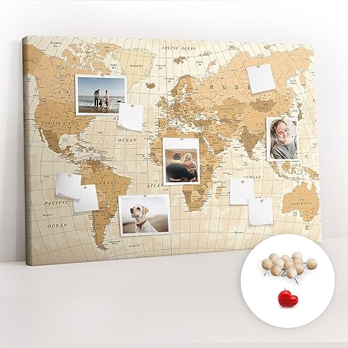 Panneau liège bureau 120x80 cm pour centraliser vos idées créatives - 2