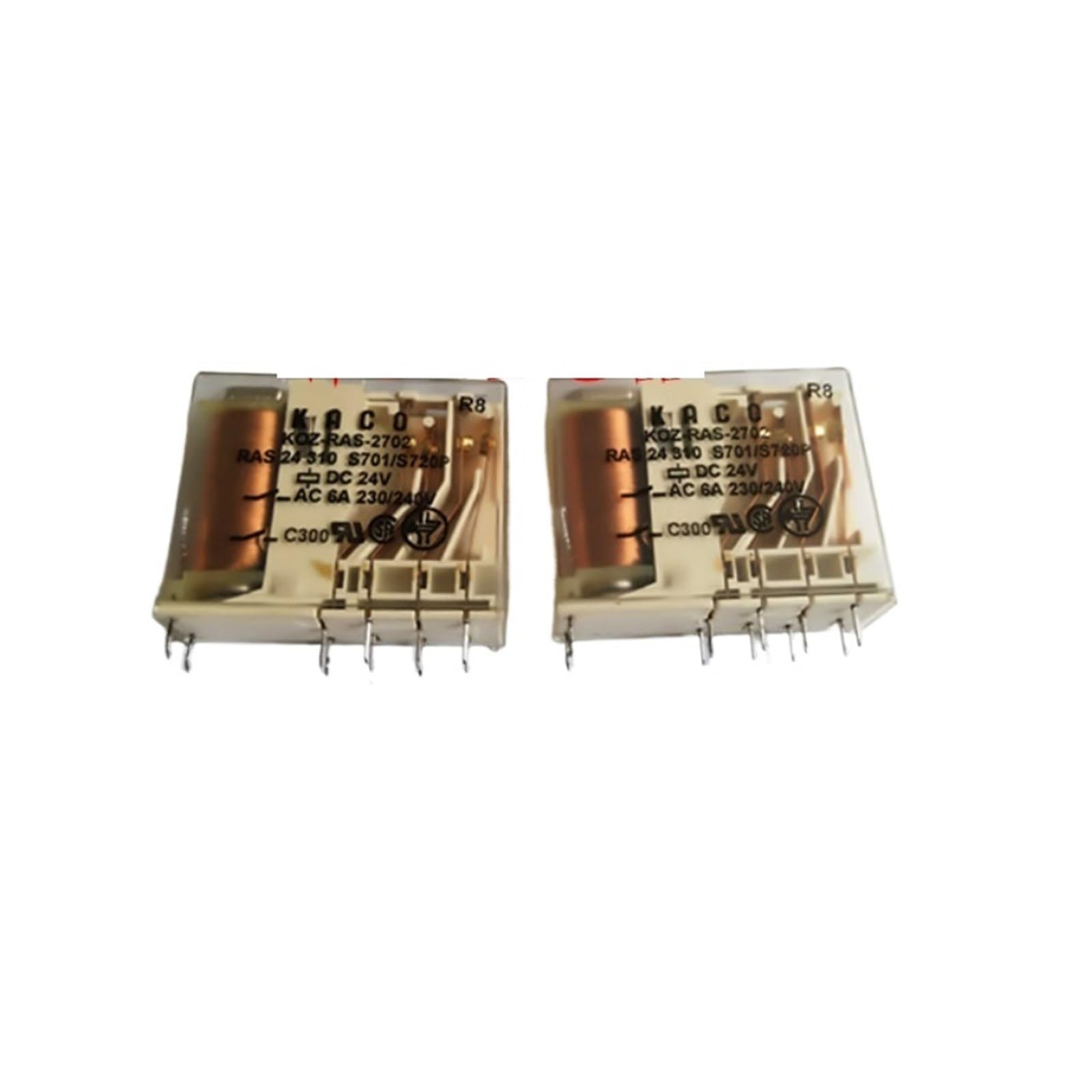 AARTERZZA 1pcs/lot Relay:KOZ-RAS-2702 24VDC 10pins 3 Open and 1 Closed Relay