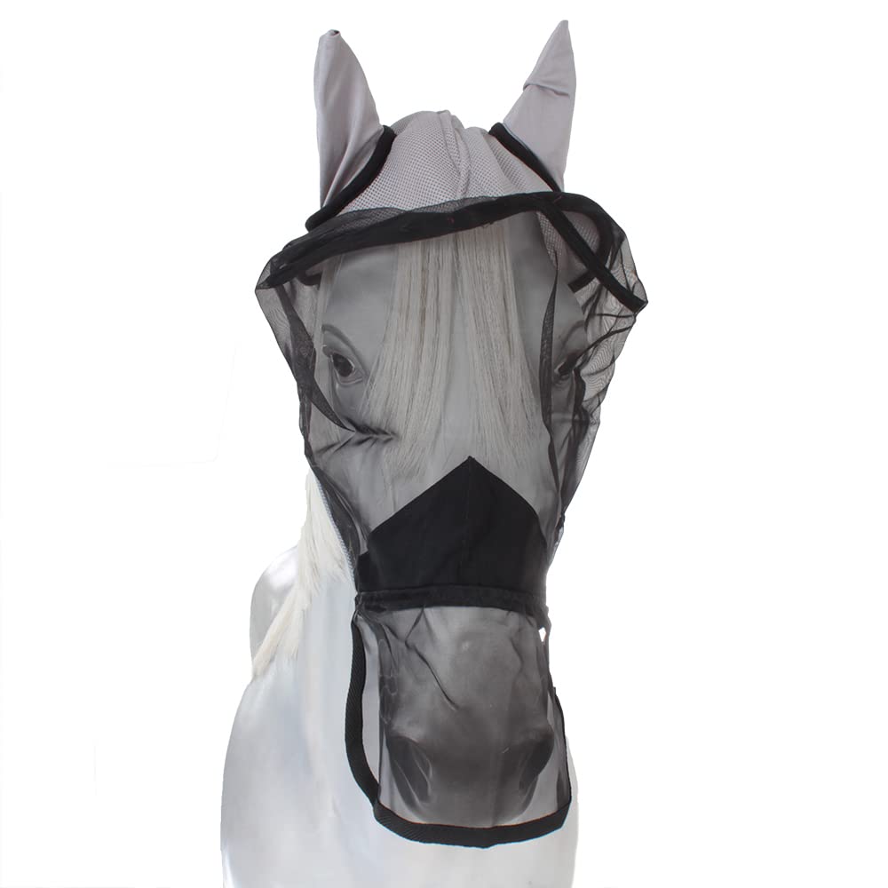 Maska przeciw owadom Fly Cover PRO Gap II (WB, szara/czarna)