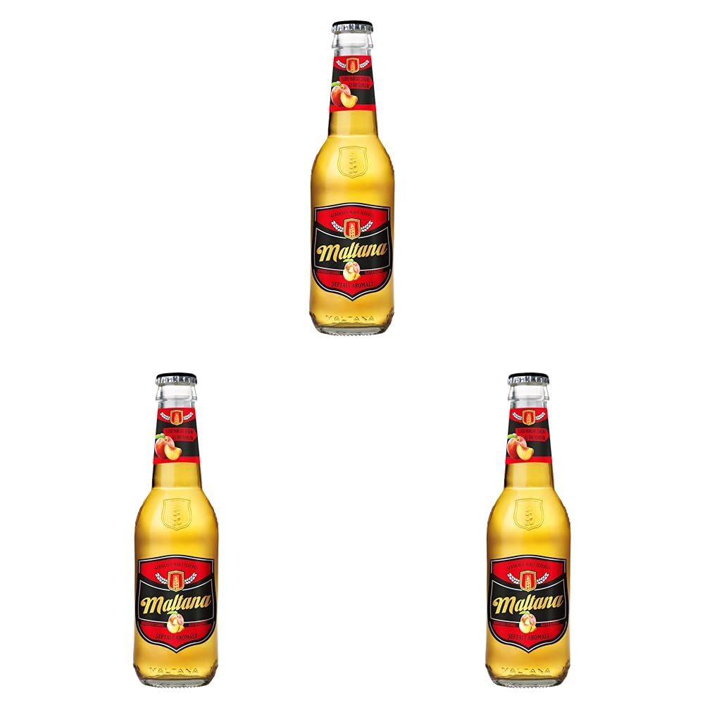 MALTANA Şeftali Aromalı Alkolsüz Malt İçecek 250 ml 3lü paket