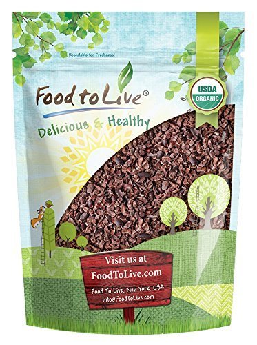 Organic Cacao Nibs, 4 Pounds - Unsweetened, Non-GMO, Kosher, Raw, Vegan, Bulk