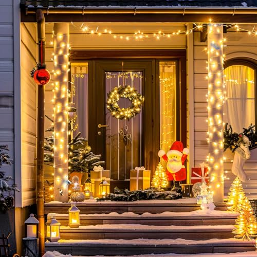 Image of HashWOW 10 Meter LED Diwali Lights for Decoration for Home. String Light for Decoration | Decorative LED Rice Light | Warm White, Pack of 1, for Diwali, Ganesh Chaturthi, Halloween, Christmas Decor