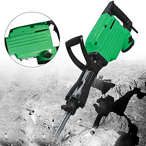 Abbruchhammer Bohrhammer 1500W Beton Stemmhammer 220V Schlaghammer+Spitzmeißel – Bild 8