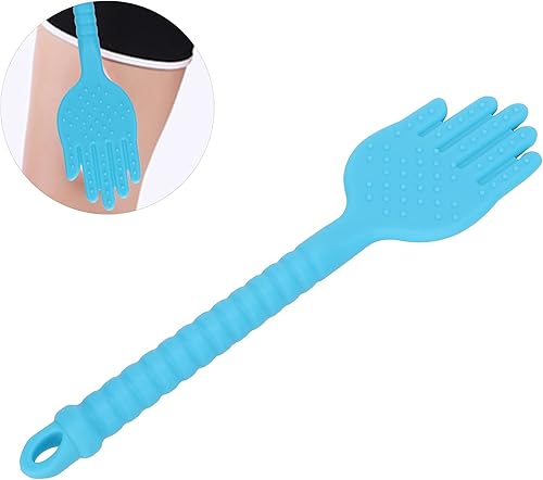 Miniatura 8 de Masajeador corporal, palillo de silicona para raspar, martillo de acupuntura Meridians, paleta de masaje para relajación corporal, masaje corporal